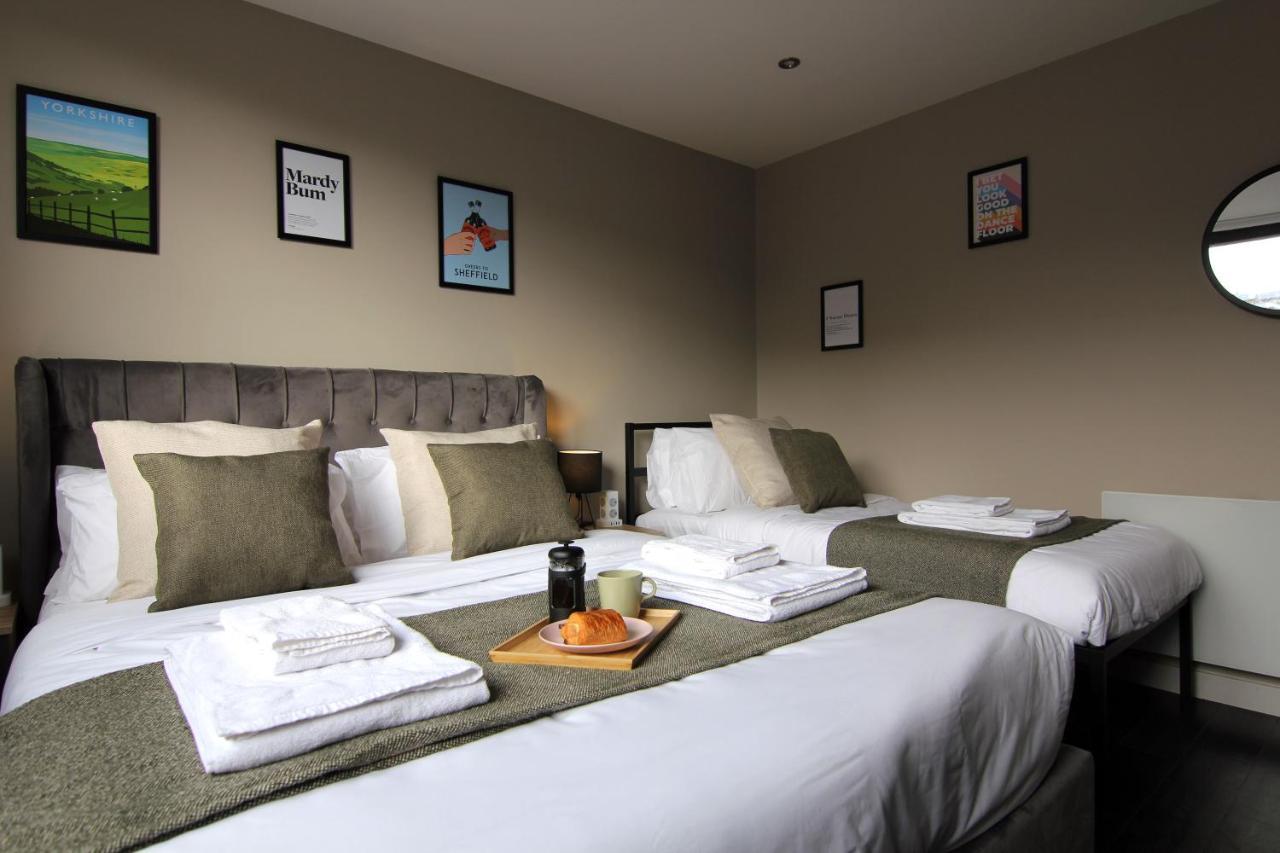 Ferienwohnung West Bar Penthouse Free Parking Sheffield Exterior foto