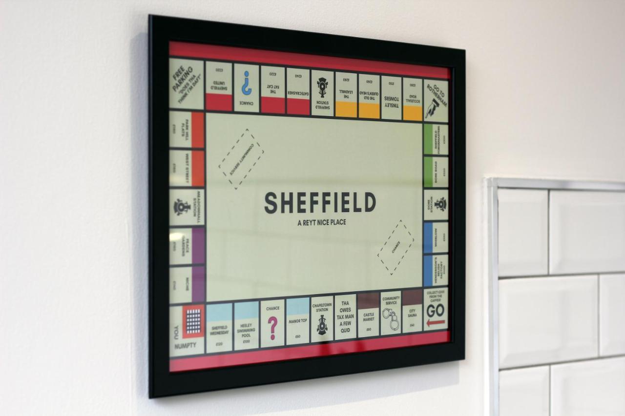 Ferienwohnung West Bar Penthouse Free Parking Sheffield Exterior foto